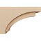 Ekena Millwork 9"W x 27"D x 18"H Classic Rivera Rough Cedar Woodgrain TimberThane Corbel, Primed Tan CORUR09X27X18RIVRCPR - alternate 2